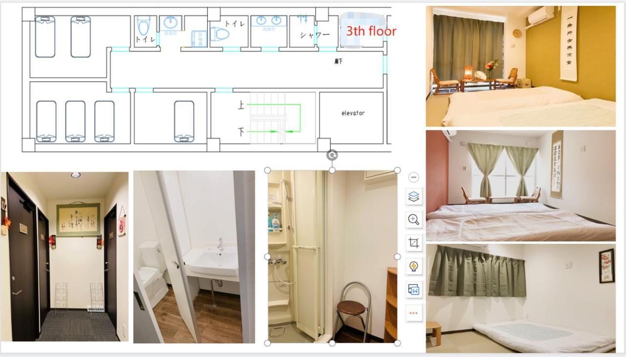 Saikou Hotell Osaka Exteriör bild