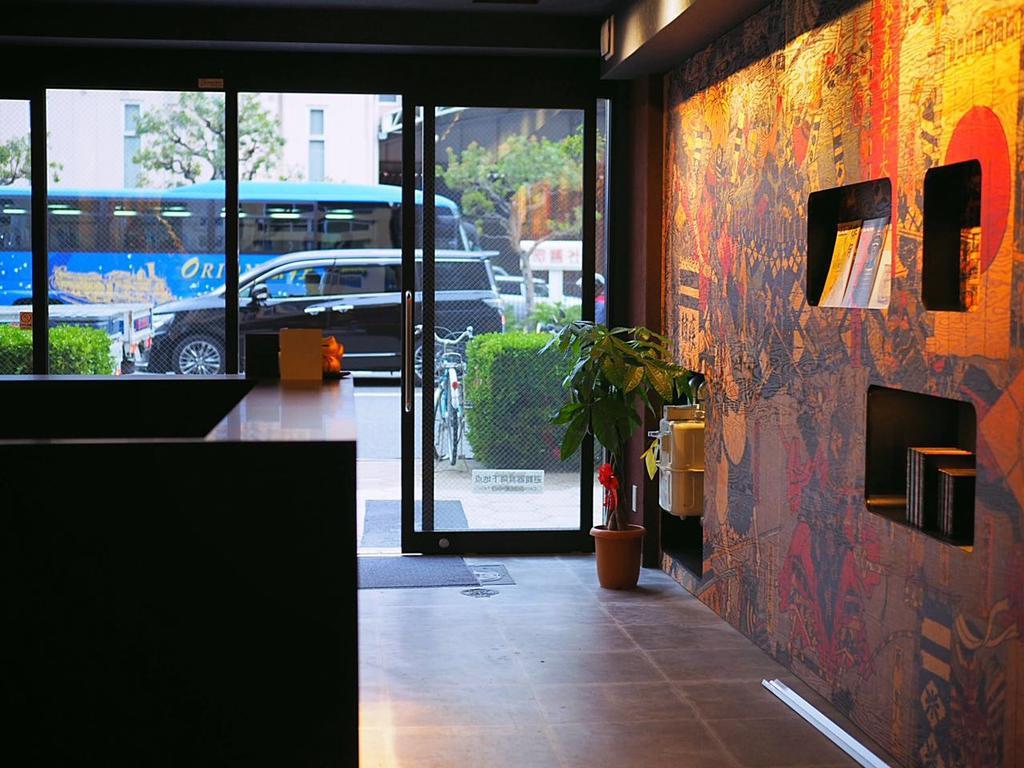 Saikou Hotell Osaka Exteriör bild