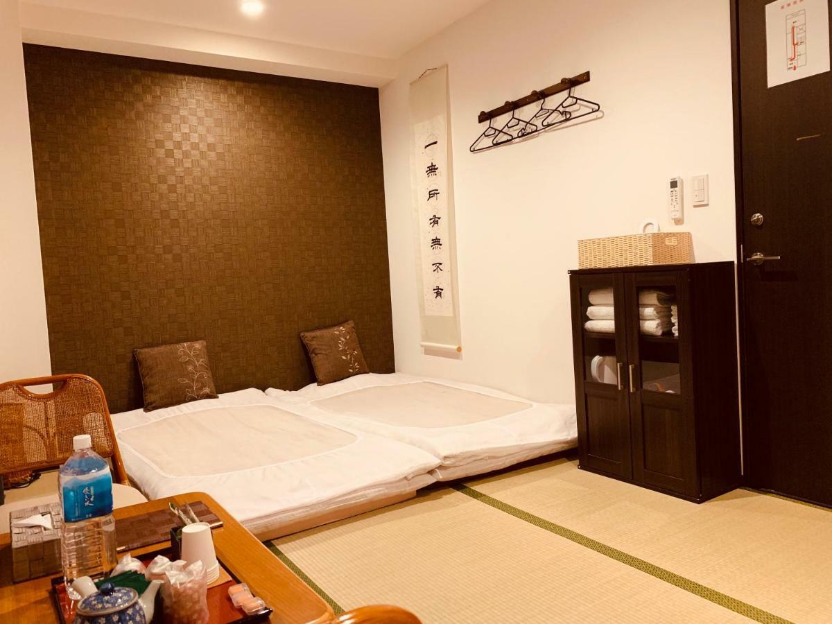 Saikou Hotell Osaka Exteriör bild